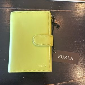 NWT Furla Wallet Leather in color Aloe